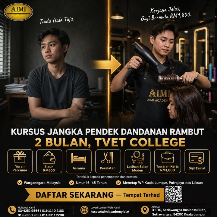 Tiada Hala Tuju... Ke Kerjaya Jelas, Gaji Rm1,800. 