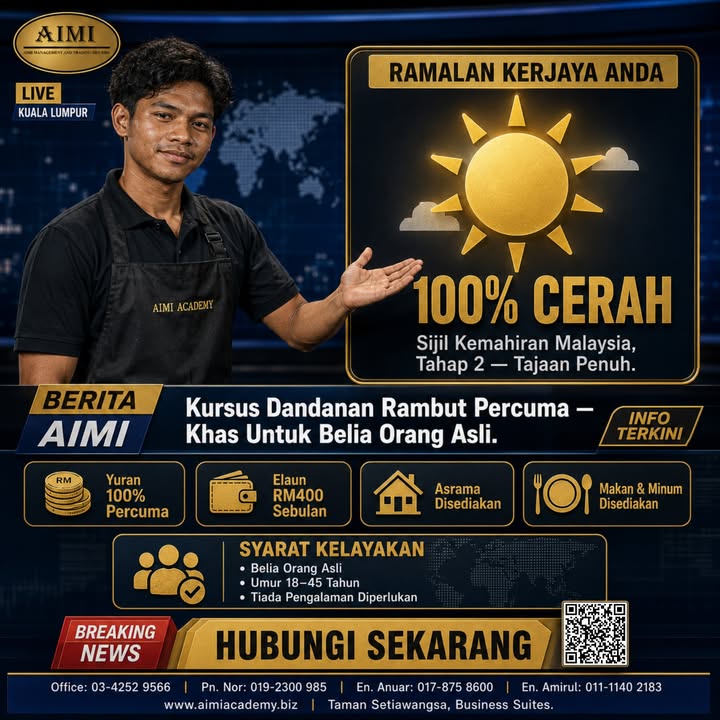 Ramalan Kerjaya Anda: 100% Cerah. ☀️ 