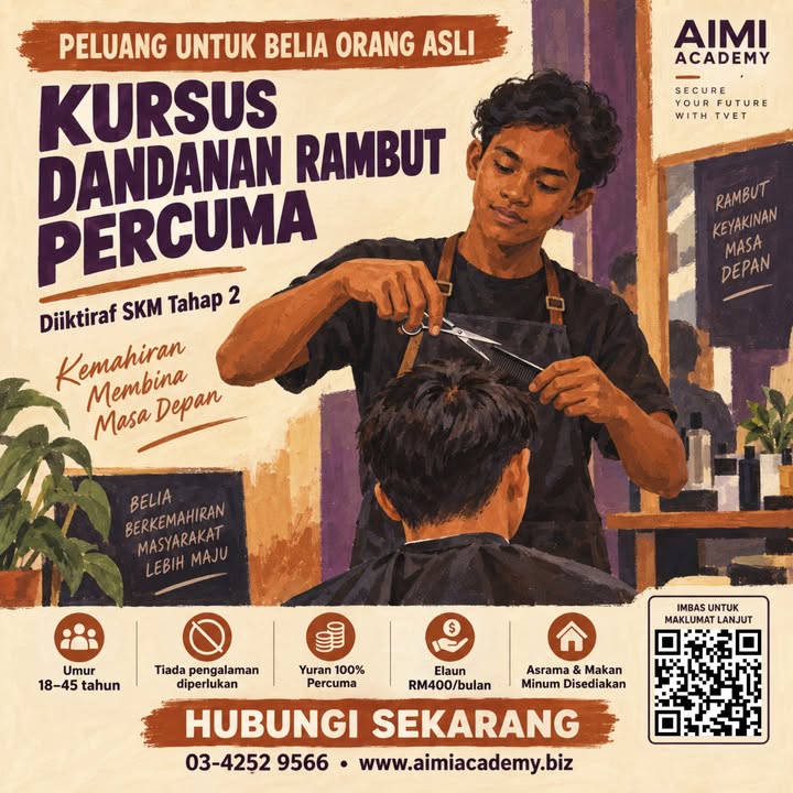 Peluang Sebenar Untuk Belia Orang Asli Yang Berminat 