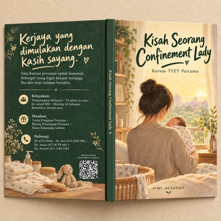Peluang Percuma Untuk Komuniti Selangor Menjadi Confinement Lady 