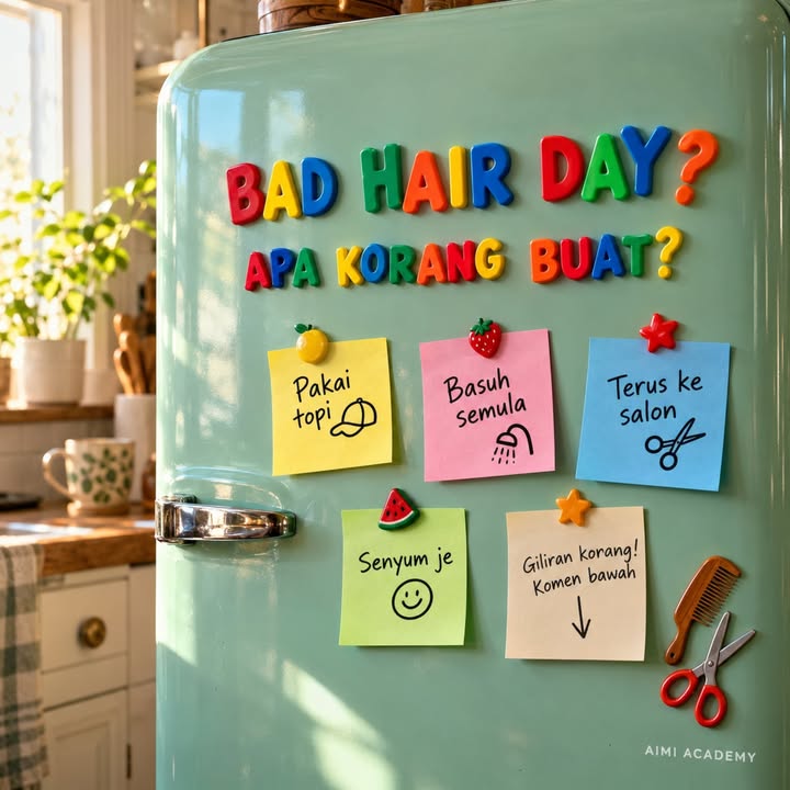 Soalan Jumaat: Bad Hair Day Edition! 