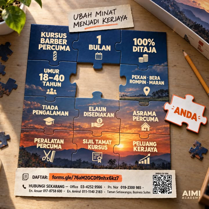 Kepingan Terakhir Puzzle Kerjaya Anda: Anda! 
