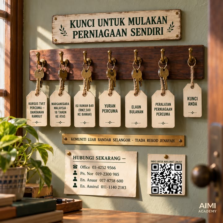 Kunci Untuk Mulakan Perniagaan Sendiri Ada Di Tangan 