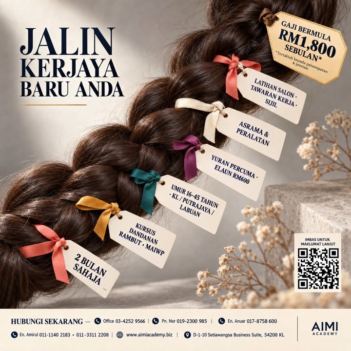 Jalin Kerjaya Baru Anda Dalam 2 Bulan Sahaja! 