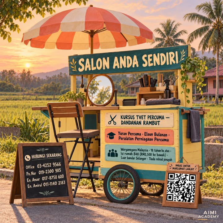 Mulakan Salon Anda Sendiri, Kecil Pun Tak Apa! 