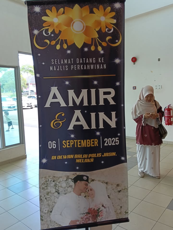 Jemputan Persembahan Sempena Majlis Perkahwinan Anaknda Puan  