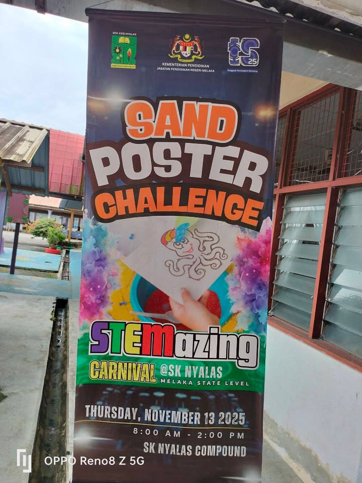 Pertandingan  Sand Poster Prasekolah Sempena Stemazing Carnival 