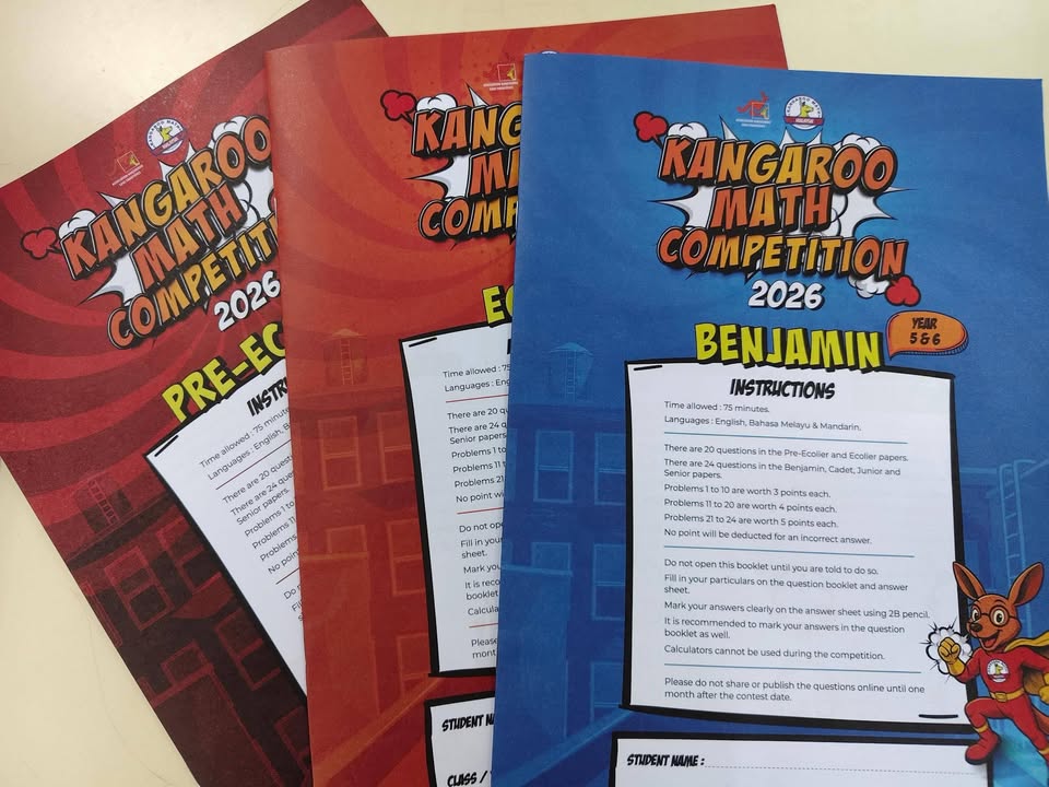 Kangaroo Math Competition Peringkat Antarabangsa 2026 