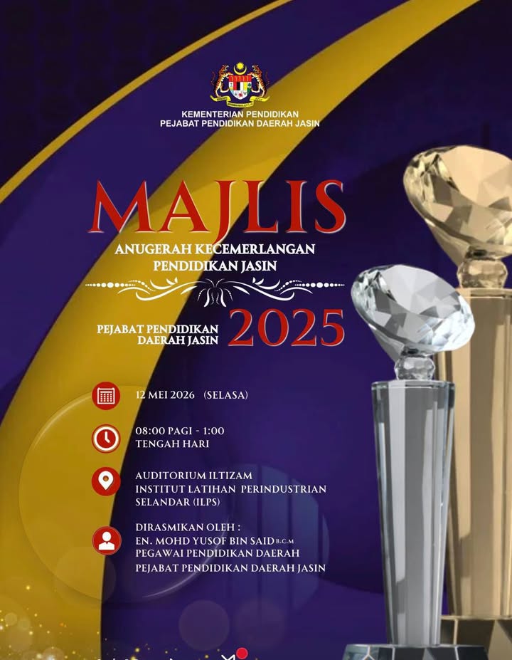 Majlis Anugerah Kecemerlangan Pendidikan Jasin 2025 