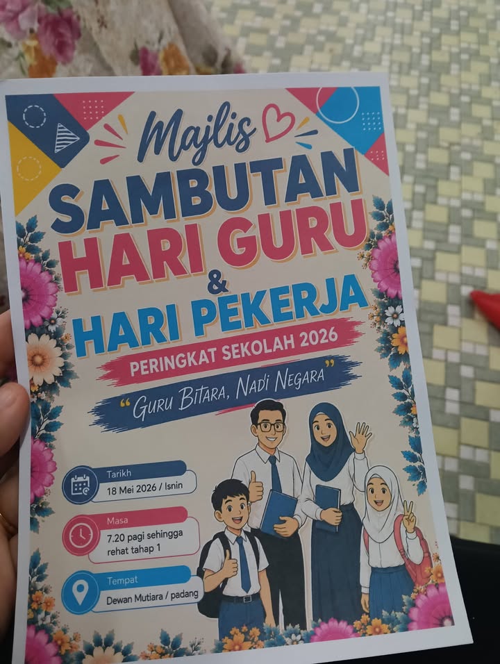 Kemeriahan Majlis Sambutan Hari Guru Dan Hari Pekerja 