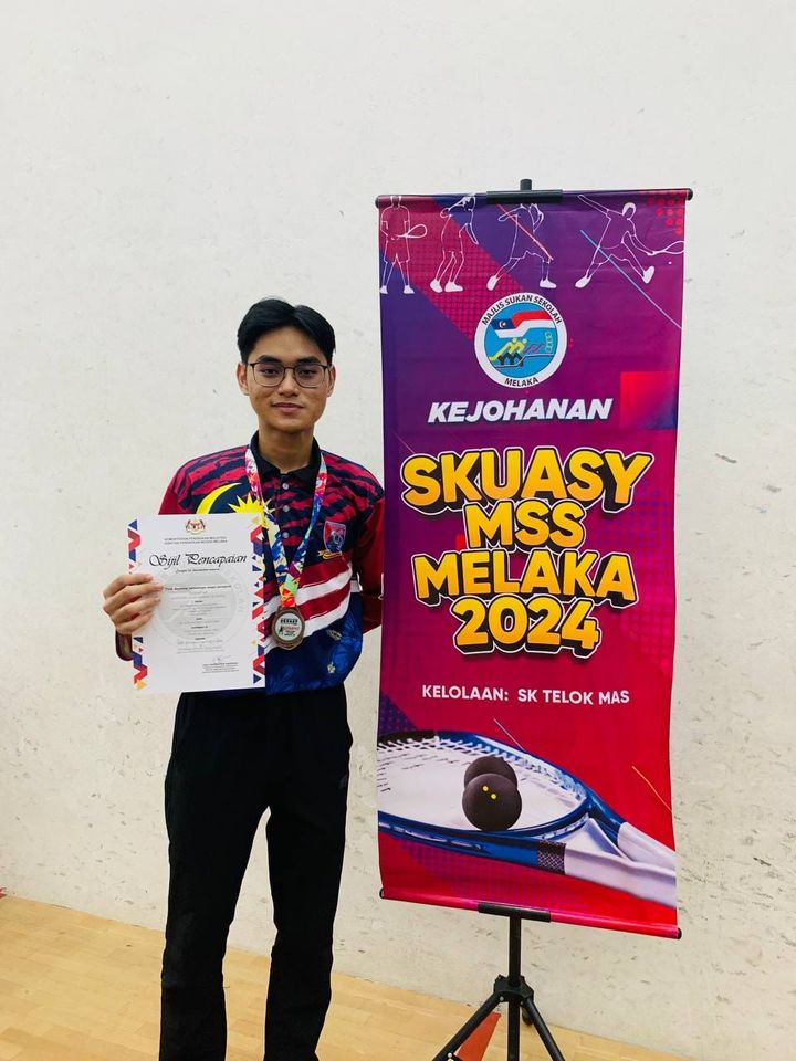 Keputusan Kejohanan Skuasy Mssm Tahun 2024.  