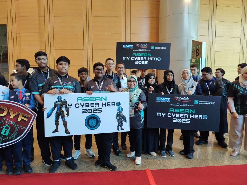 Alhamdulillah. Tempat Ke 6 Asean My Cyber Hero 