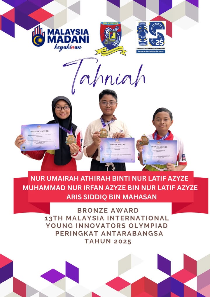 Tahniah Atas Pencapaian ✨️✨️✨️ 