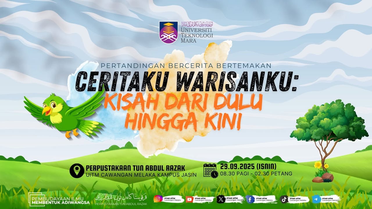 Pertandingan Bercerita Anjuran Ptar Uitm Kampus Jasin 