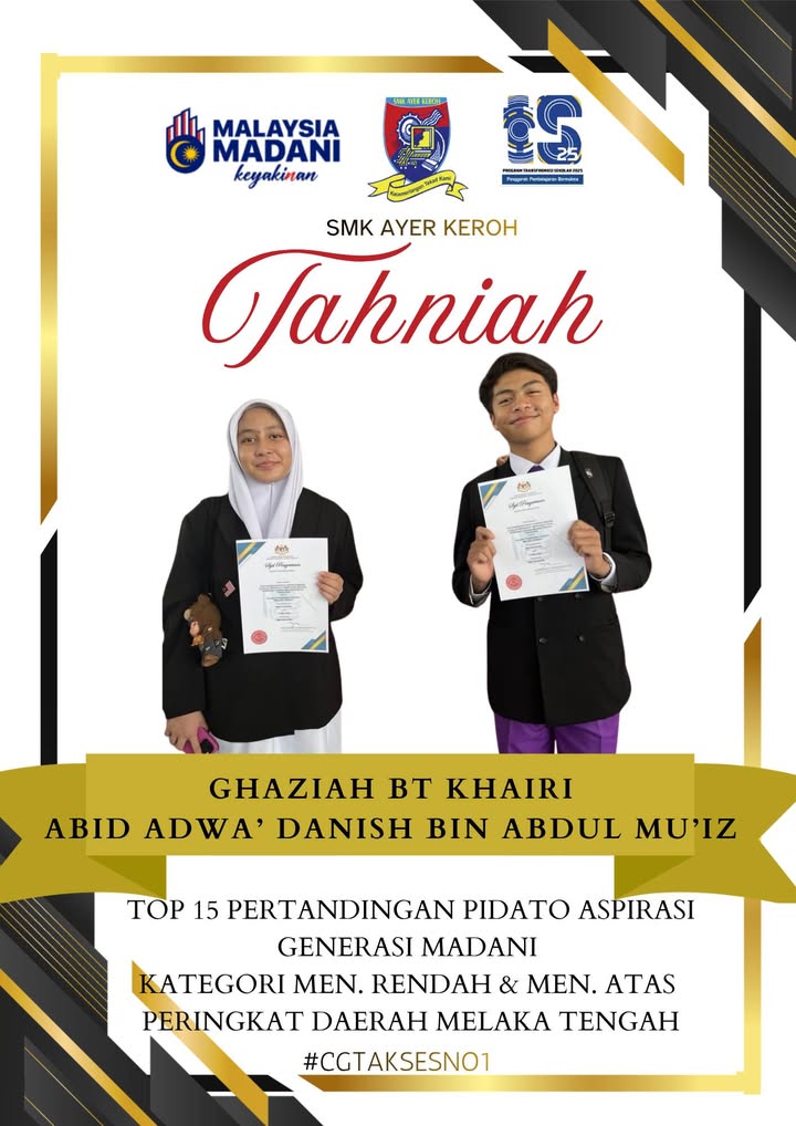 Tahniah & Syabas 