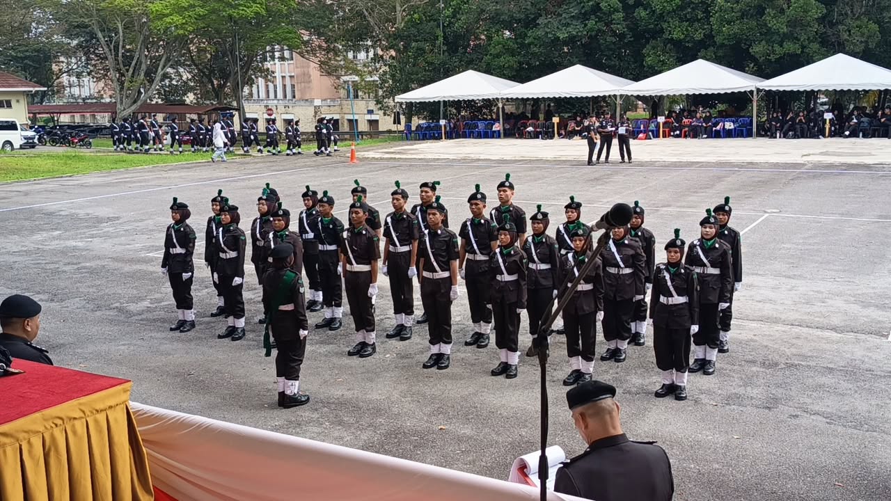 Pertandingan Kawad Kaki Dan Sentap Kadet Koreksional Negeri 