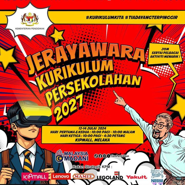 Jom Sertai Jerayawara Kurikulum Persekolahan 2027 Pelbagai Aktiviti 