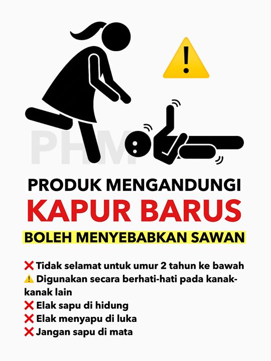 Hati2 Dengan Kapur Barus / Camphor. Pilih Minyak 