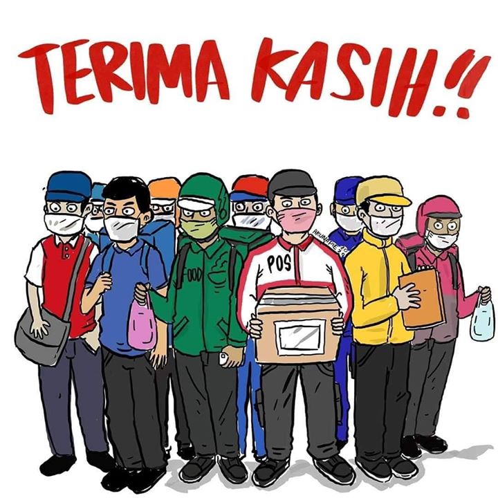 Jangan Lupakan Geng Delivery Kita. Berjuang Demi Kelancaran 