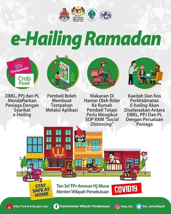 Bazar Ramadhan Di Wilayah Persekutuan Akan Dijalankan Menerusi 