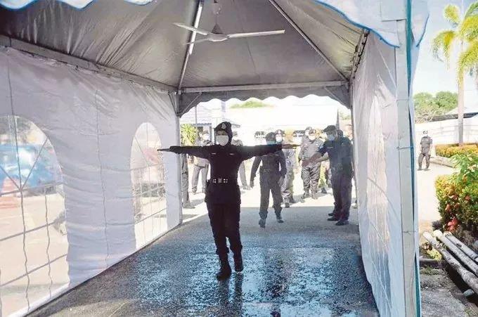Penggunaan Disinfectant Box/chamber/tunnel/booth/partition/gate Untuk Mengurangkan Jangkitan #covid19.  