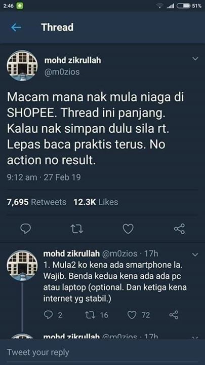 Macam Mana Nak Mula Niaga Di Shopee. Follow 