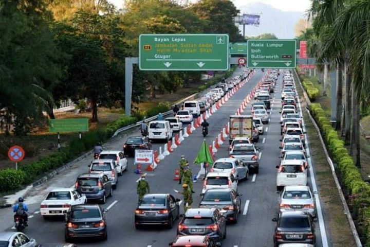 Sebanyak 508 Kenderaan Telah Cuba Merentas Negeri Atas 