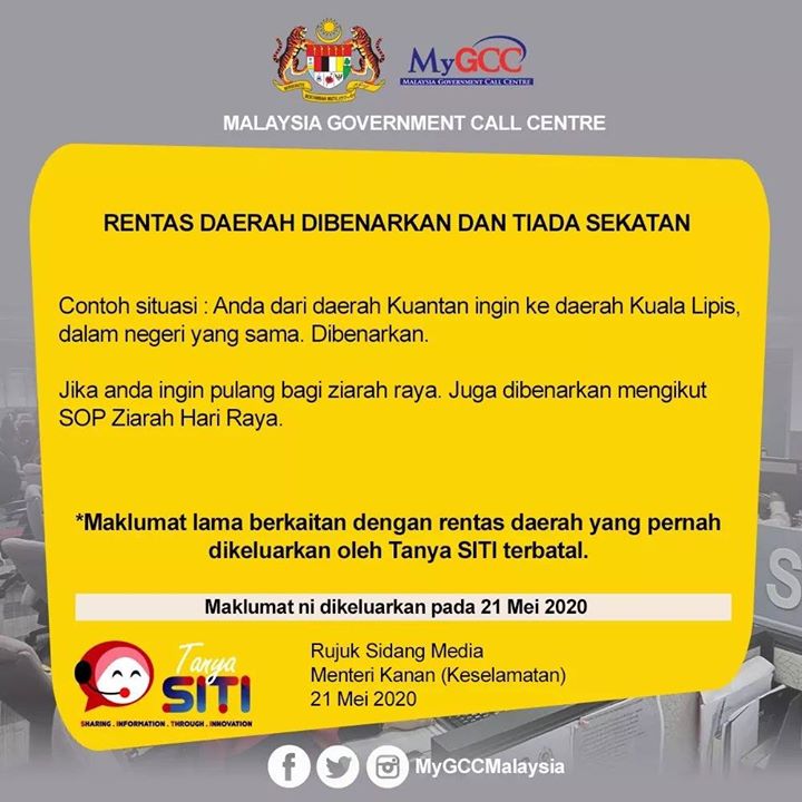 Rentas Daerah Dibenarkan Dan Tiada Sekatan 