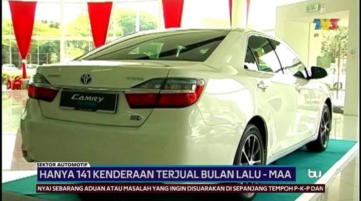 Hanya 141 Kenderaan Terjual Bulan Lalu - Maa 
