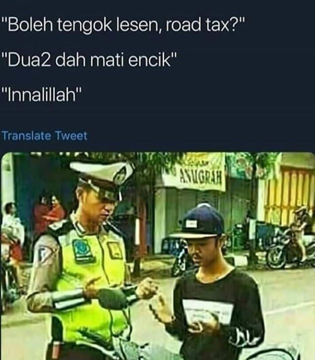 Segera Baharui Roadtax & Insurans. 