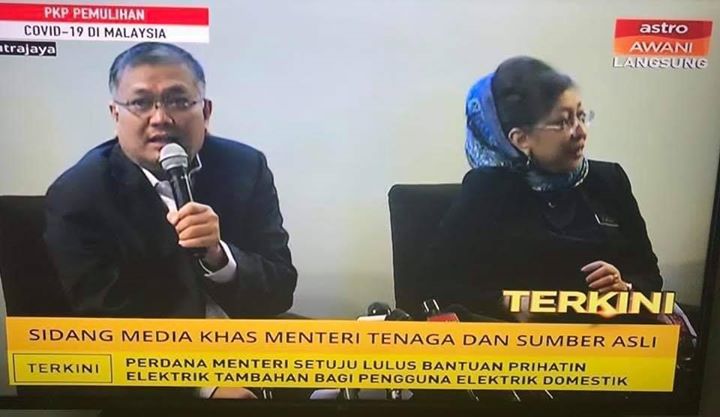 Rm942 Juta Bantuan Prihatin Elektrik Tambahan Untuk Tangani 