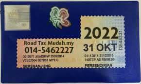 Cukai Jalan Dah Expired Dah Tu Tuan/puan. 