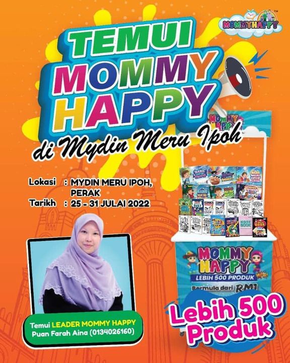 Ehh!! Kat Sini Pun Ada Booth Mommy Happy?!! 