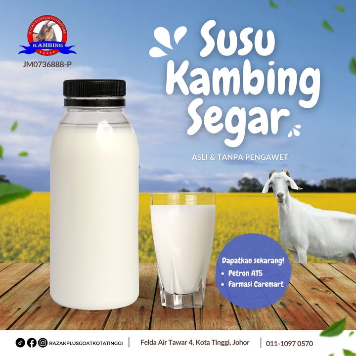 Susu Kambing Segar  