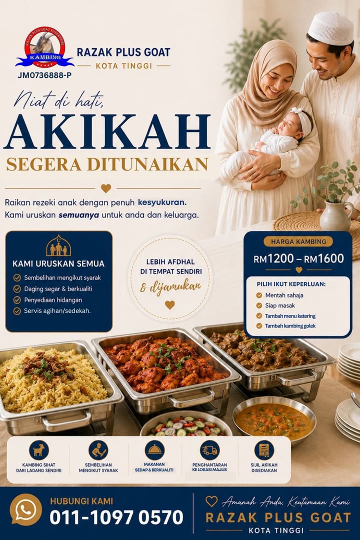 Niat Di Hati, Akikah Ingin Segera Ditunaikan.  