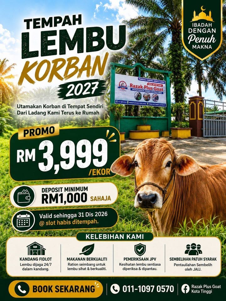 Kalau Memang Dah Ada Niat Nak Buat Korban 
