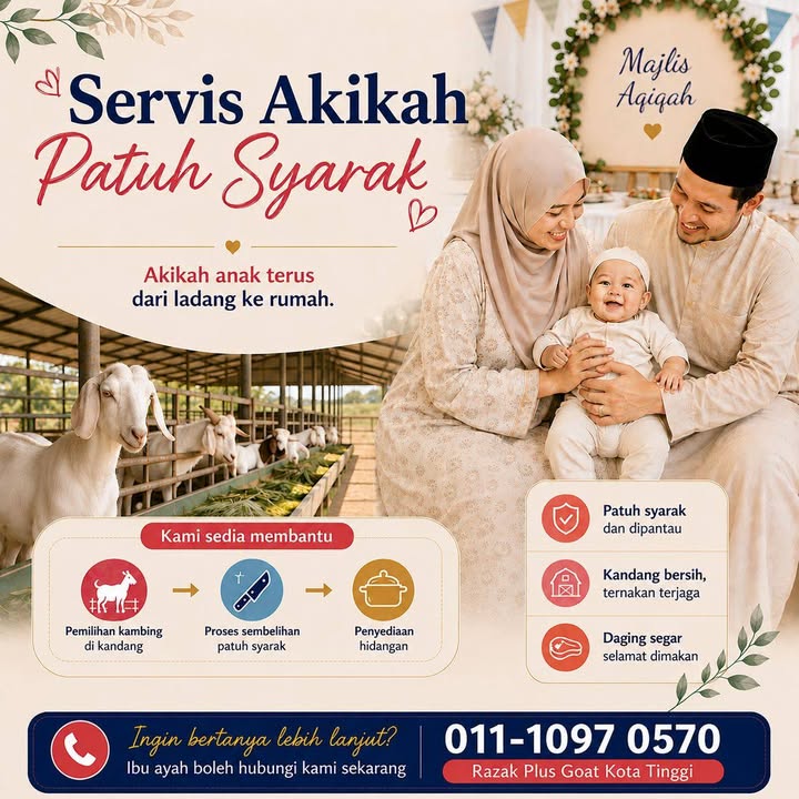 Kadang-kadang Bukan Tak Mahu Buat Akikah. 