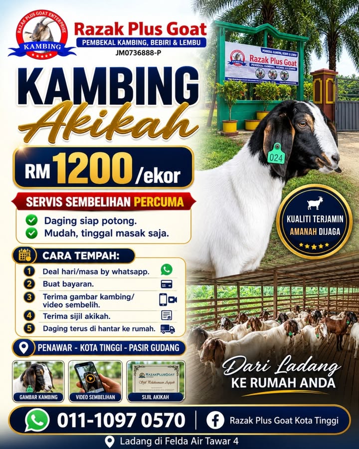 Akikah Anak Kini Lebih Mudah.  