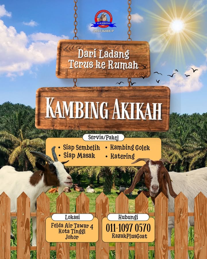 Nak Buat Akikah Anak? Buat Di Tempat Sendiri 