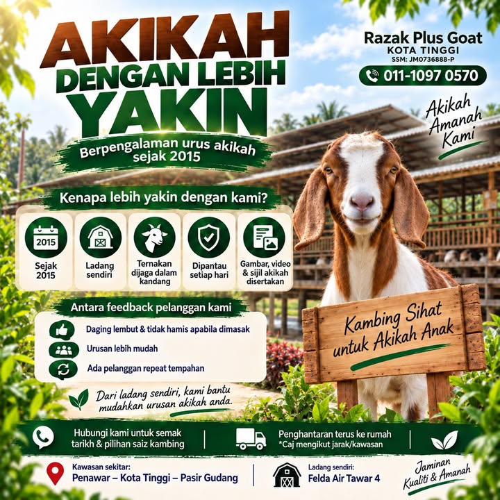 Nak Buat Akikah, Tapi Mahu Lebih Yakin Dengan 