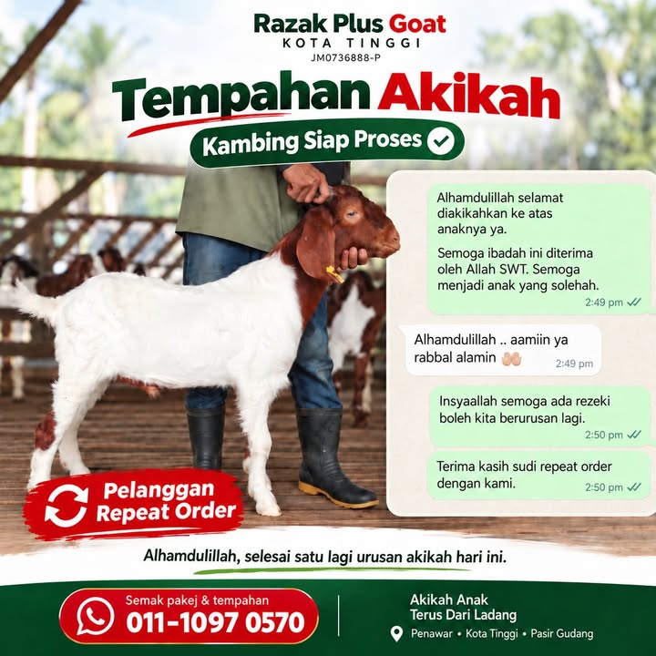 Kami Amat Hargai Apabila Pelanggan Yang Pernah Berurusan 