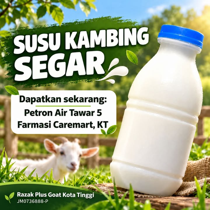 Susu Kambing Segar  
