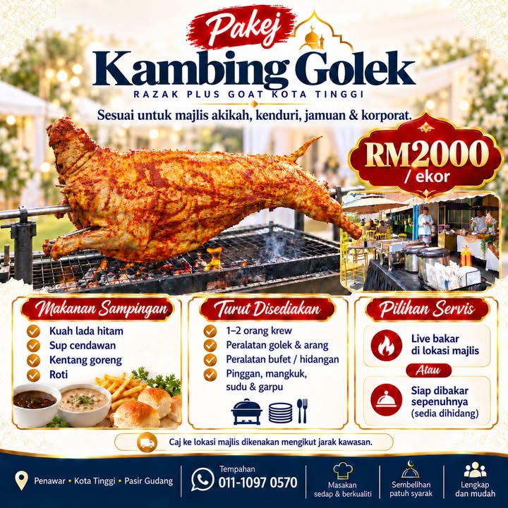 Pakej Kambing Golek 