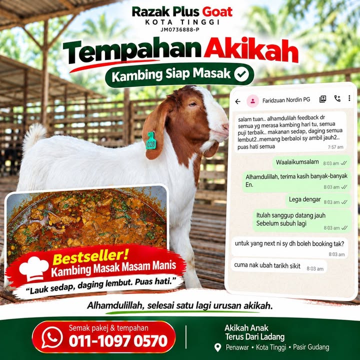 Katanya Berbaloi Datang Pickup Jauh-jauh. 