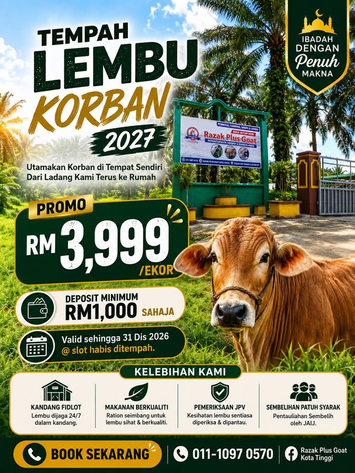Kalau Memang Dah Ada Niat Nak Buat Korban 