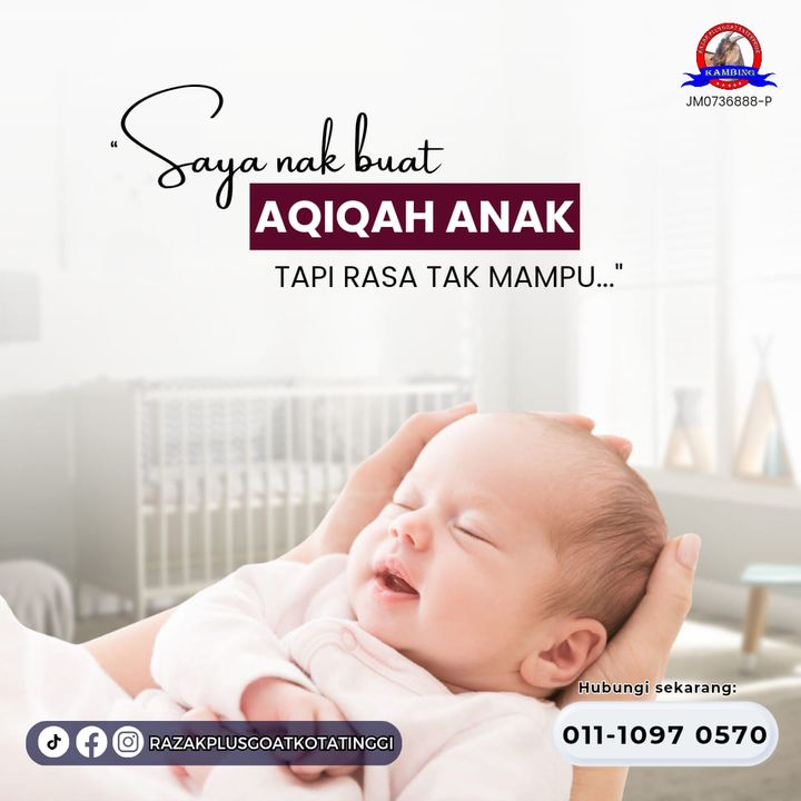 Nak Buat Aqiqah Anak, Tapi Rasa Tak Mampu...