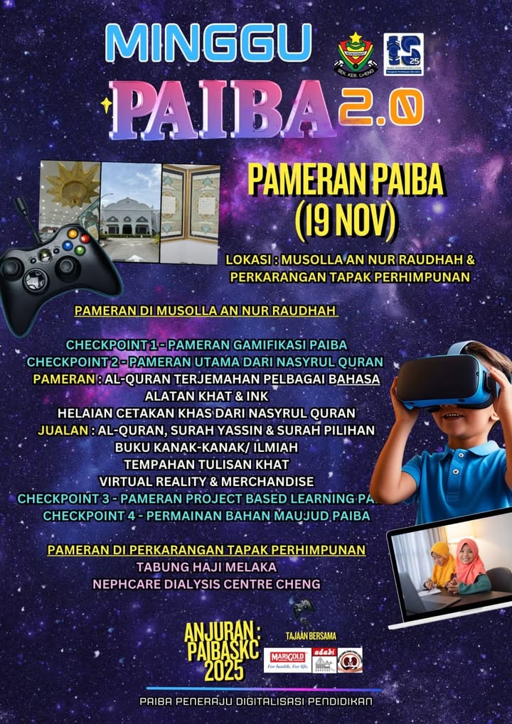 Assalamualaikum. Untuk Kali Ke2 Sempena Minggu Paiba 2.0 