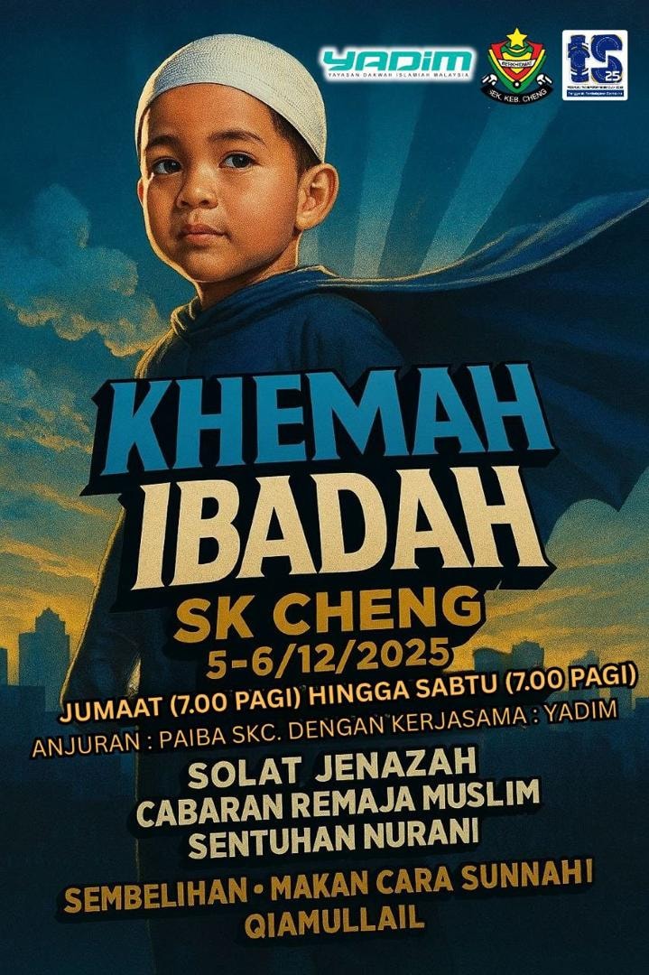 Alhamdulillah Selesai Khemah Ibadah Sk Cheng Anjuran Panitia 