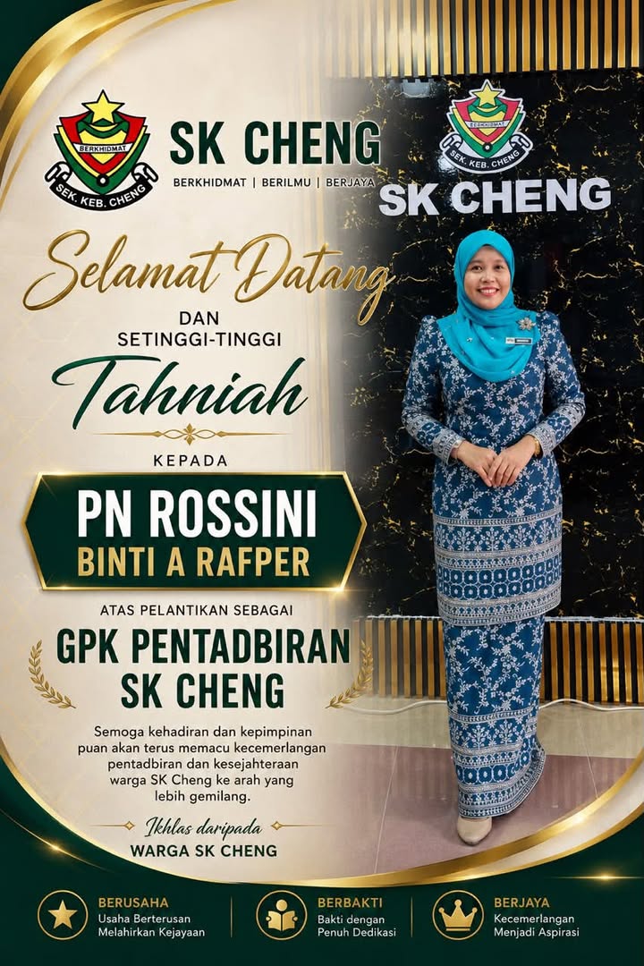 Seluruh Warga Sk Cheng Mengucapkan Selamat Datang Kepada 