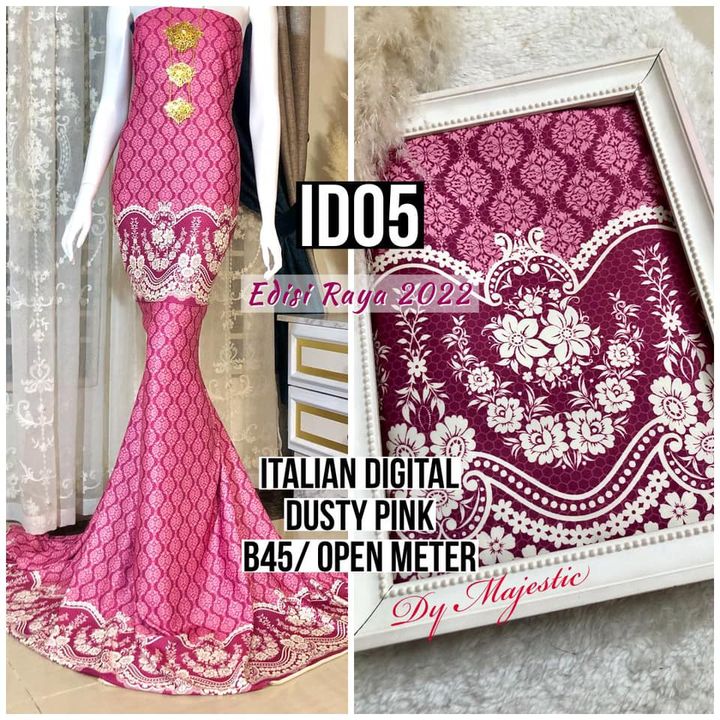 Songket Fishtail Italian Digital 